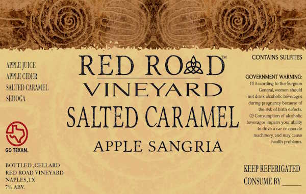 Sangria-Salted Caramel Apple Wine